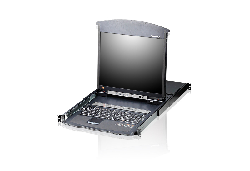 8-Port Slideaway™ 19 in. Single Rail LCD KVM