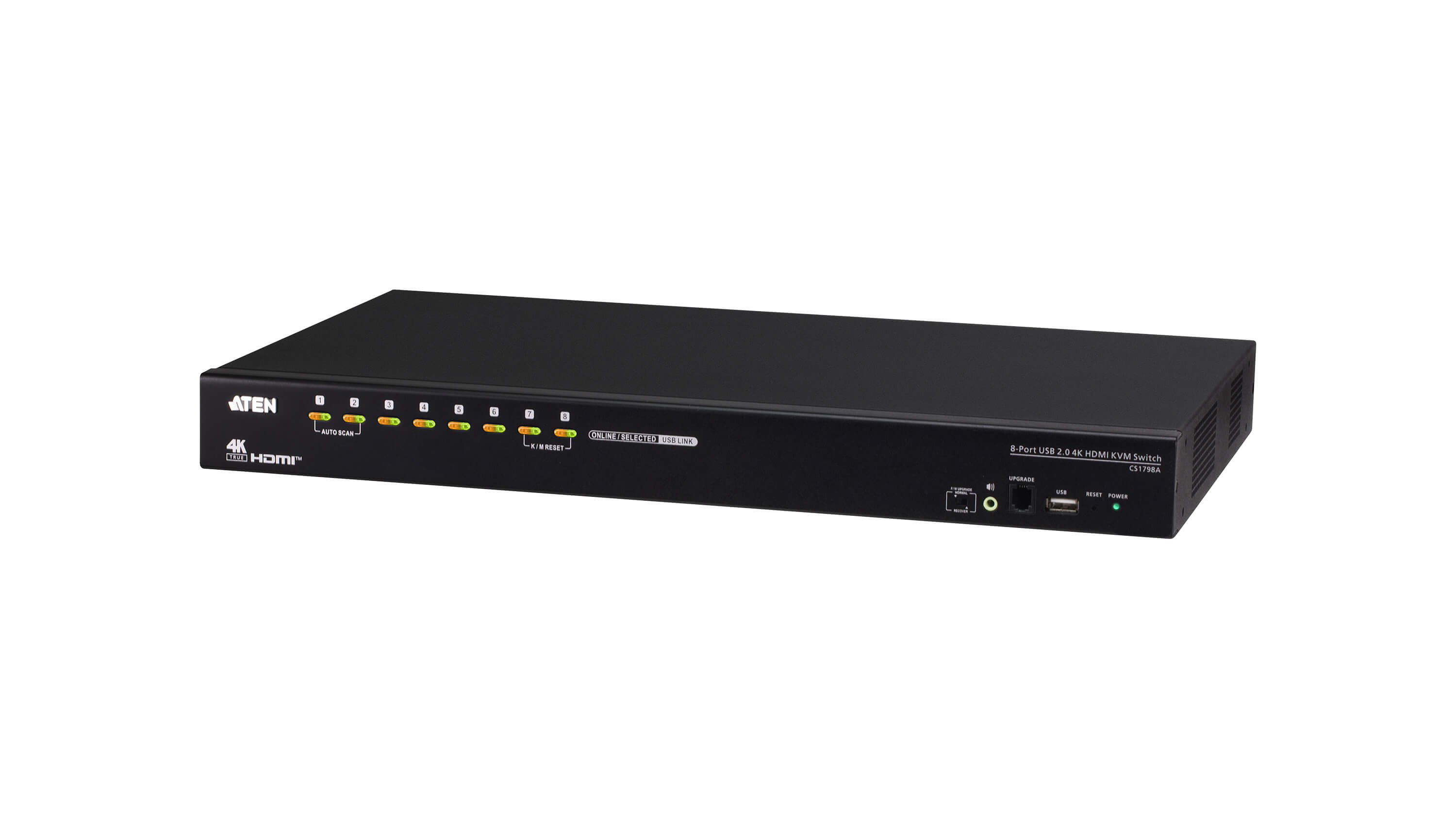 8-Port USB 2.0 4K HDMI KVM Switch