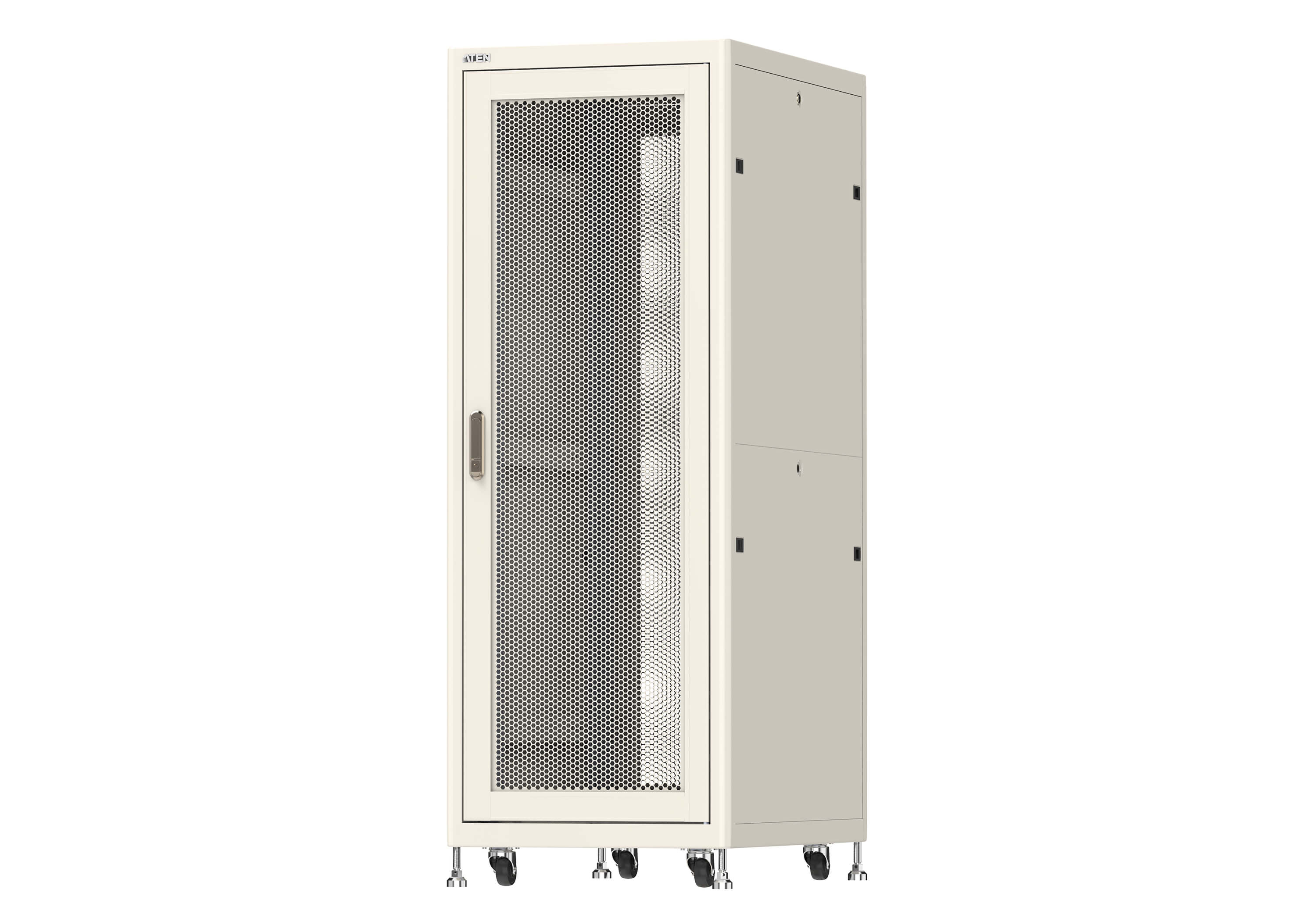35U Standard Rack with Perforated Front and Rear Doors