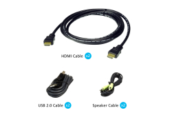 1.8 m USB HDMI KVM Cable Kit (2-Port)