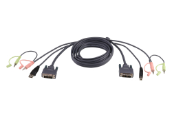 3m USB DVI-Dシングルリンク KVMケーブル