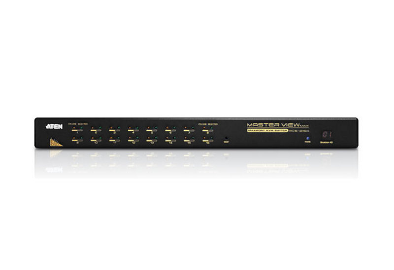 16-Port PS/2 VGA KVM Switch with Daisy-Chain Port - ACS1216A, ATEN 