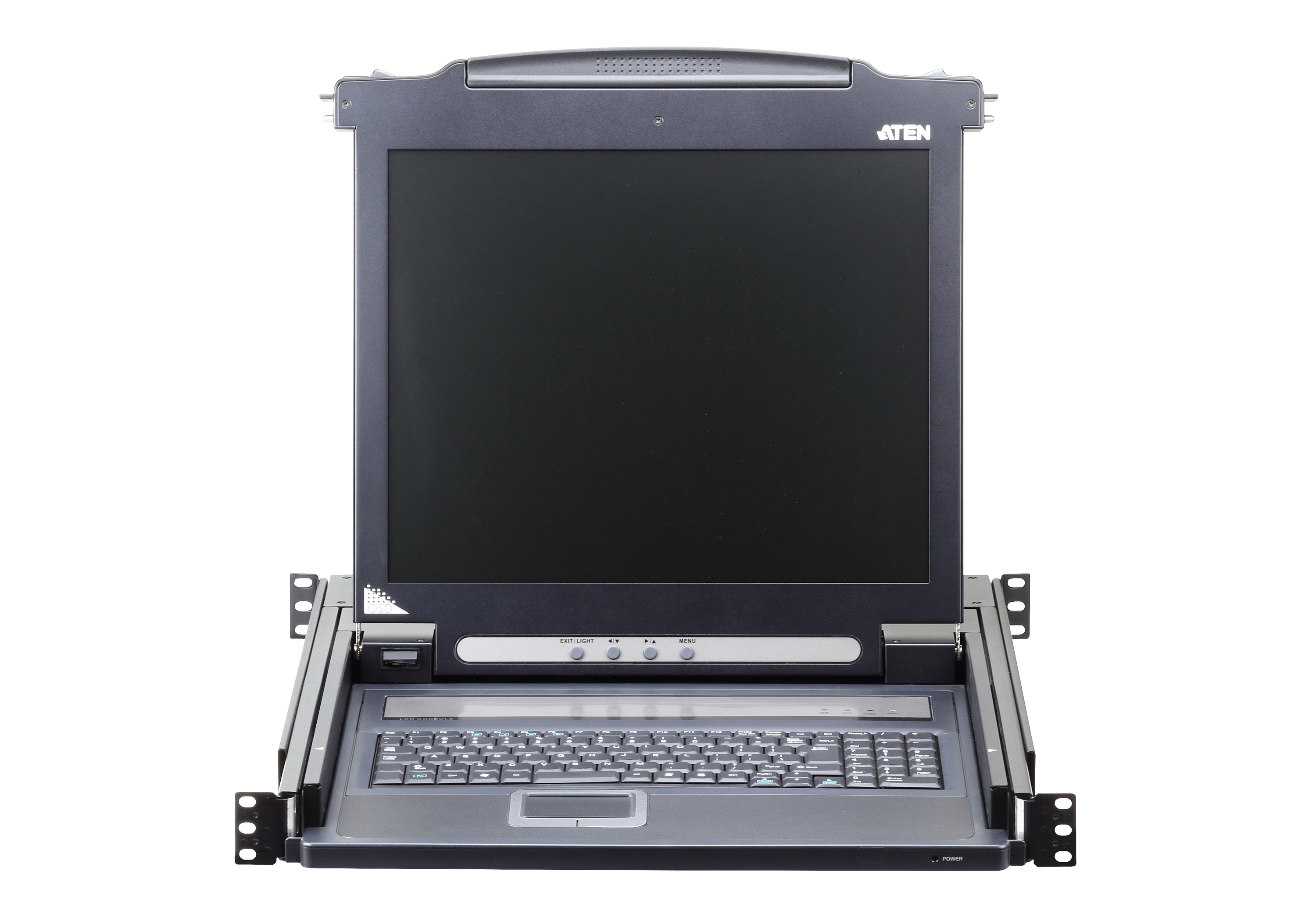 17インチLCD一体型PS/2 VGA コンソールドロワー - CL1000, ATEN KVM