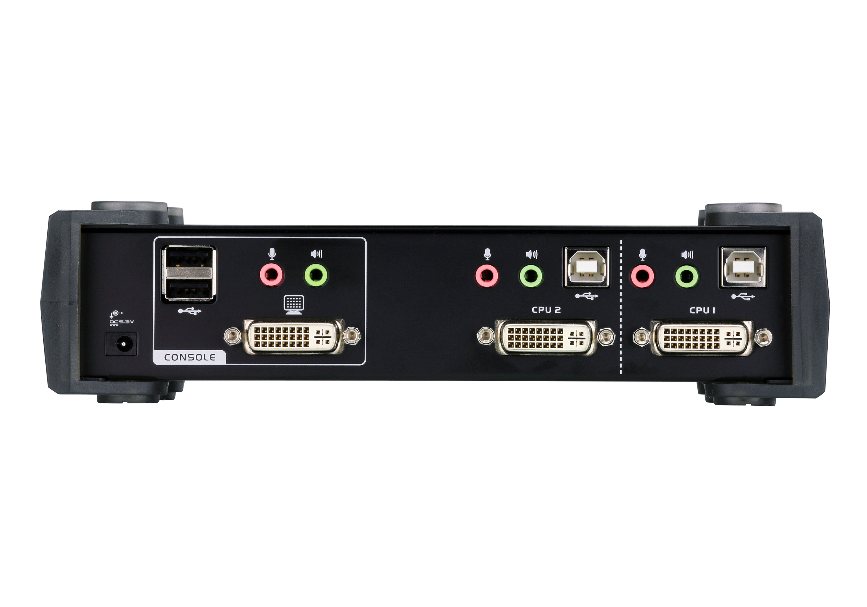 2-Port USB DVI/Audio KVMP™ Switch - CS1762A, ATEN Desktop KVM