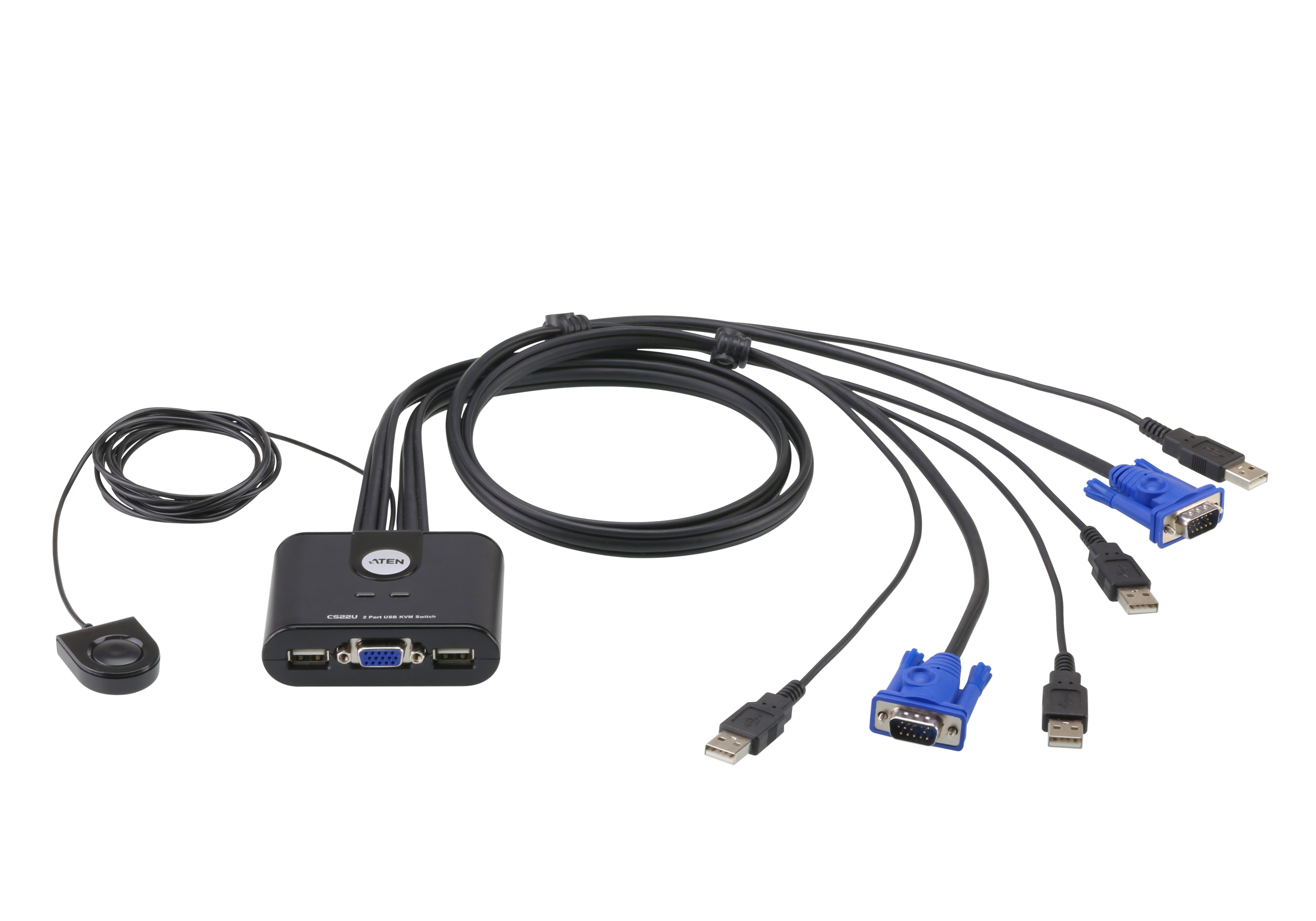 thumbnail image 2 of JAENFONG MT-VIKI 2 Packs USB HDMI KVM Cable 10ft 4K HDMI USB A To HDMI 2 of 12