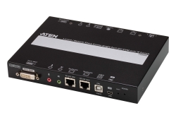 1-Local/Remote Share Access Einzelport DVI KVM over IP Switch 