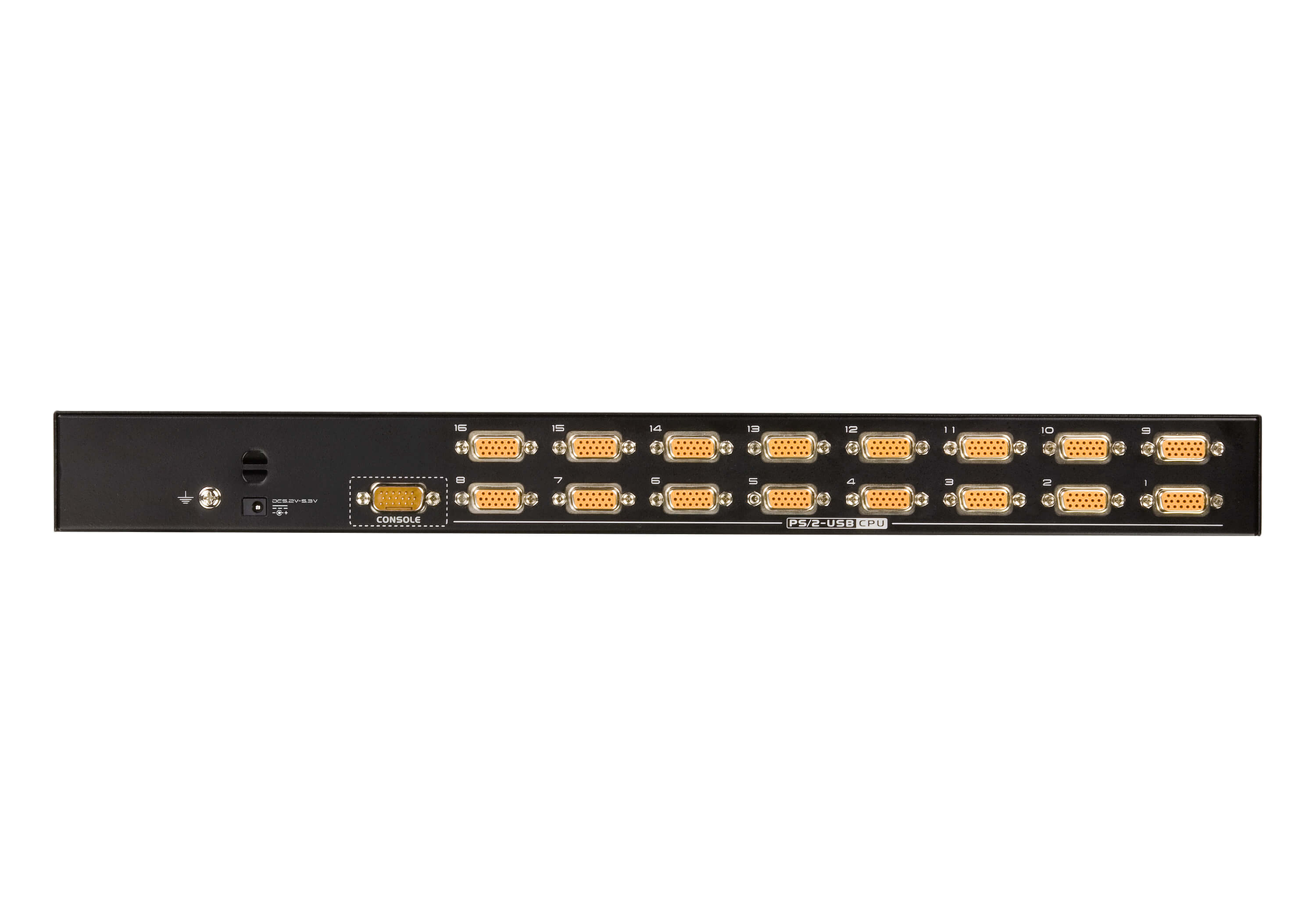 16-Port PS/2-USB VGA KVM Switch - CS1316, ATEN Rack Mount KVM