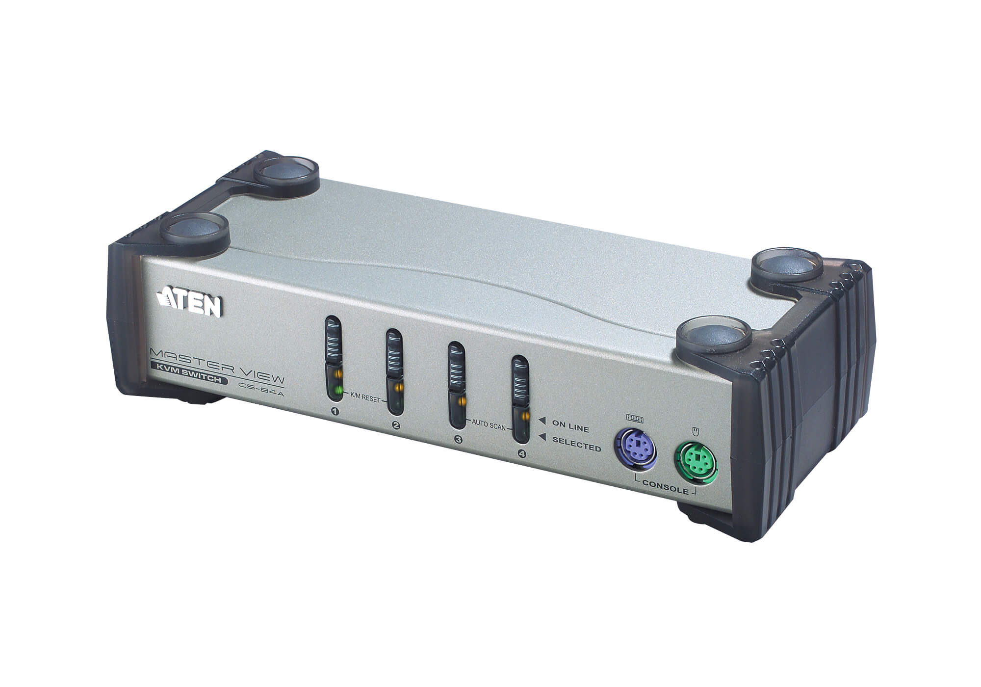 4-Port-PS/2-VGA-KVM-Switch