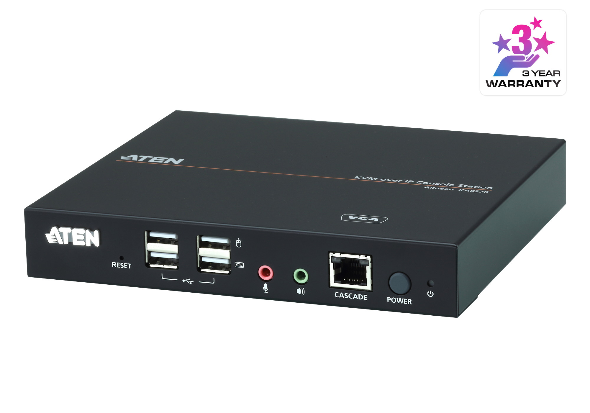 VGA KVM over IP Console Station - TAA Compliant