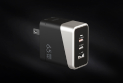 65W 3-Port GaN Charger