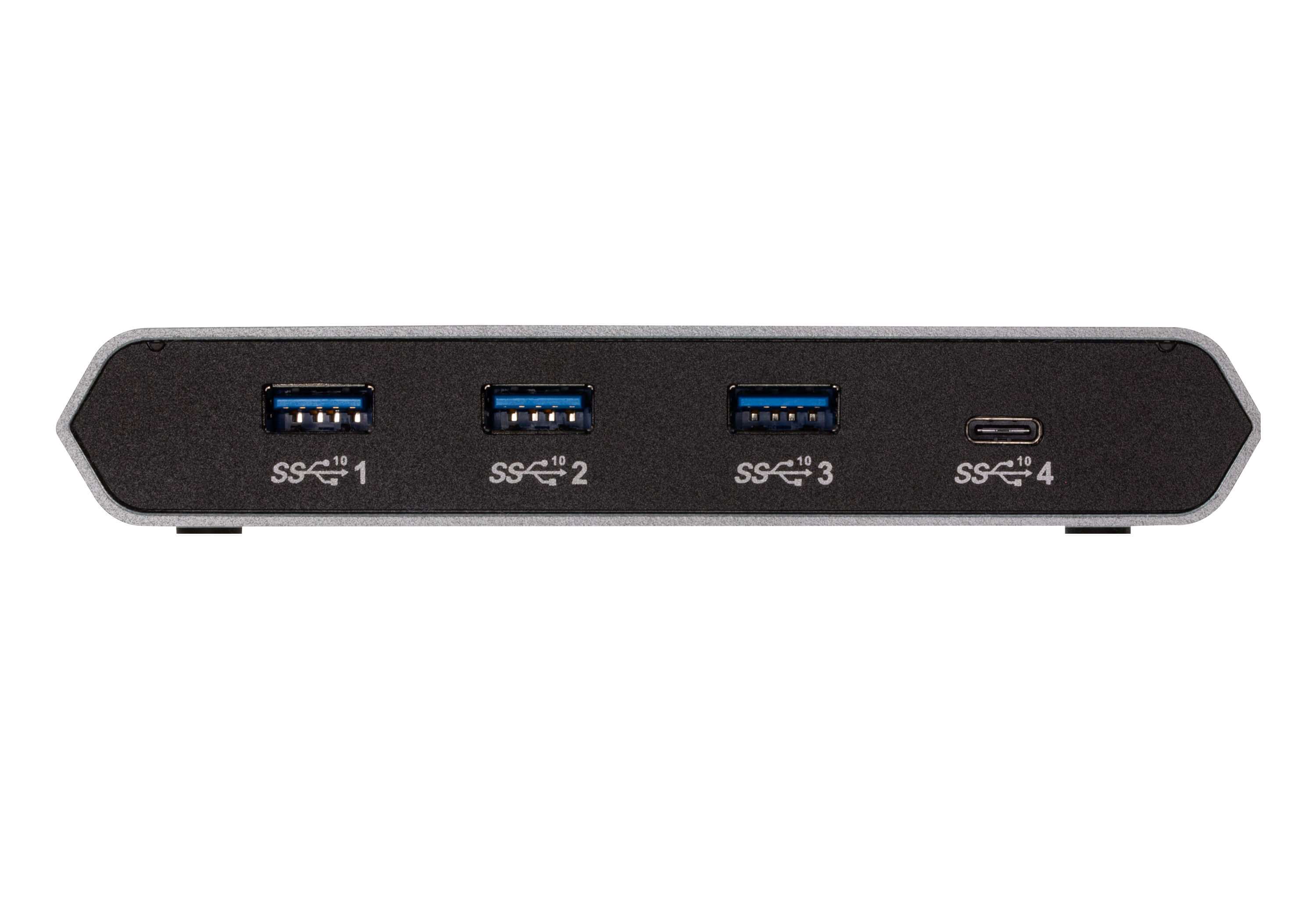 2-Port USB-C Gen 2 Sharing Switch with Power Pass-through - TAA Compliant -  US3342, ATEN Docks and Switches