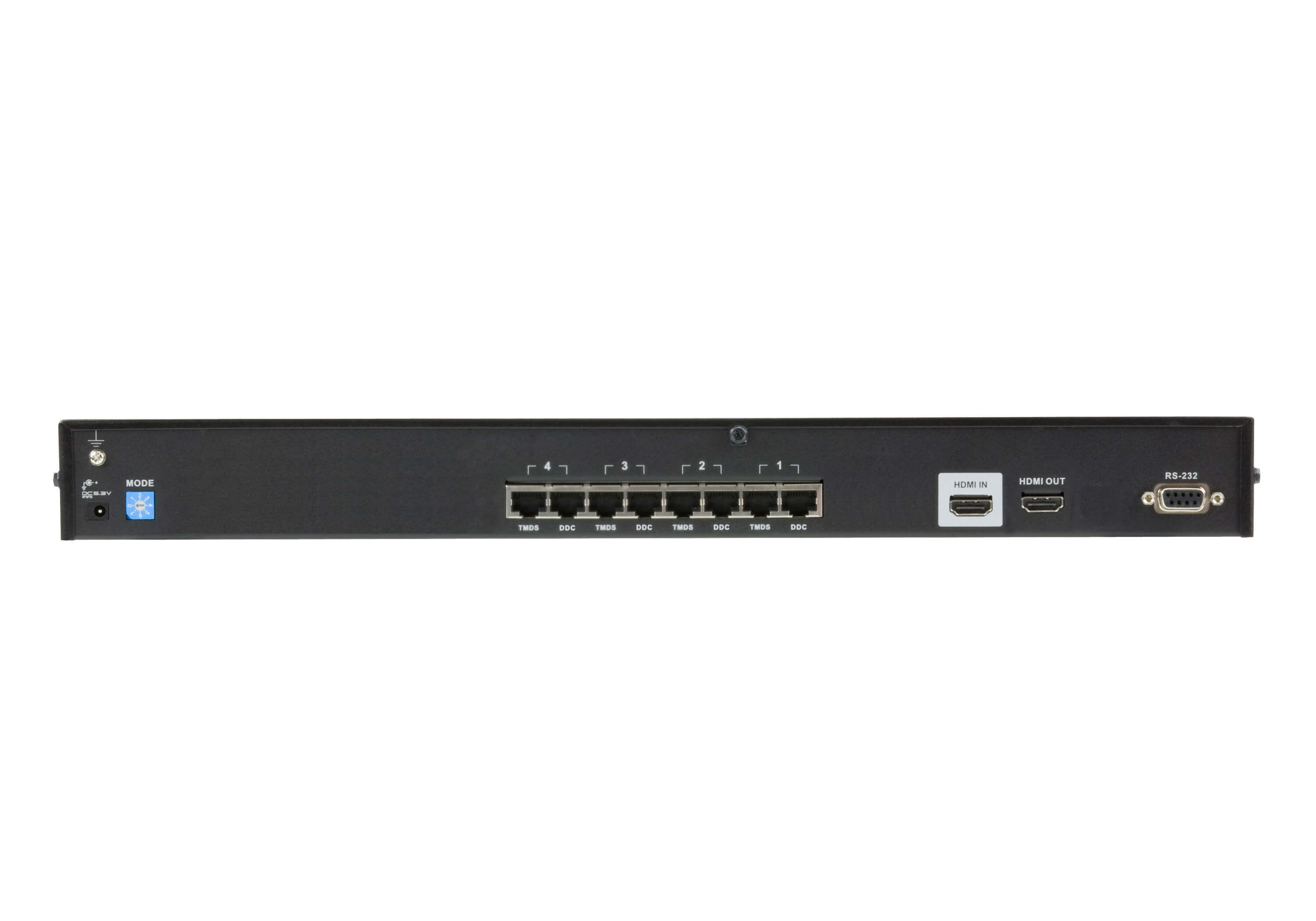 GlobalTone Splitter Y HDMI amplifié 5v (1 entrées - 4 sorties