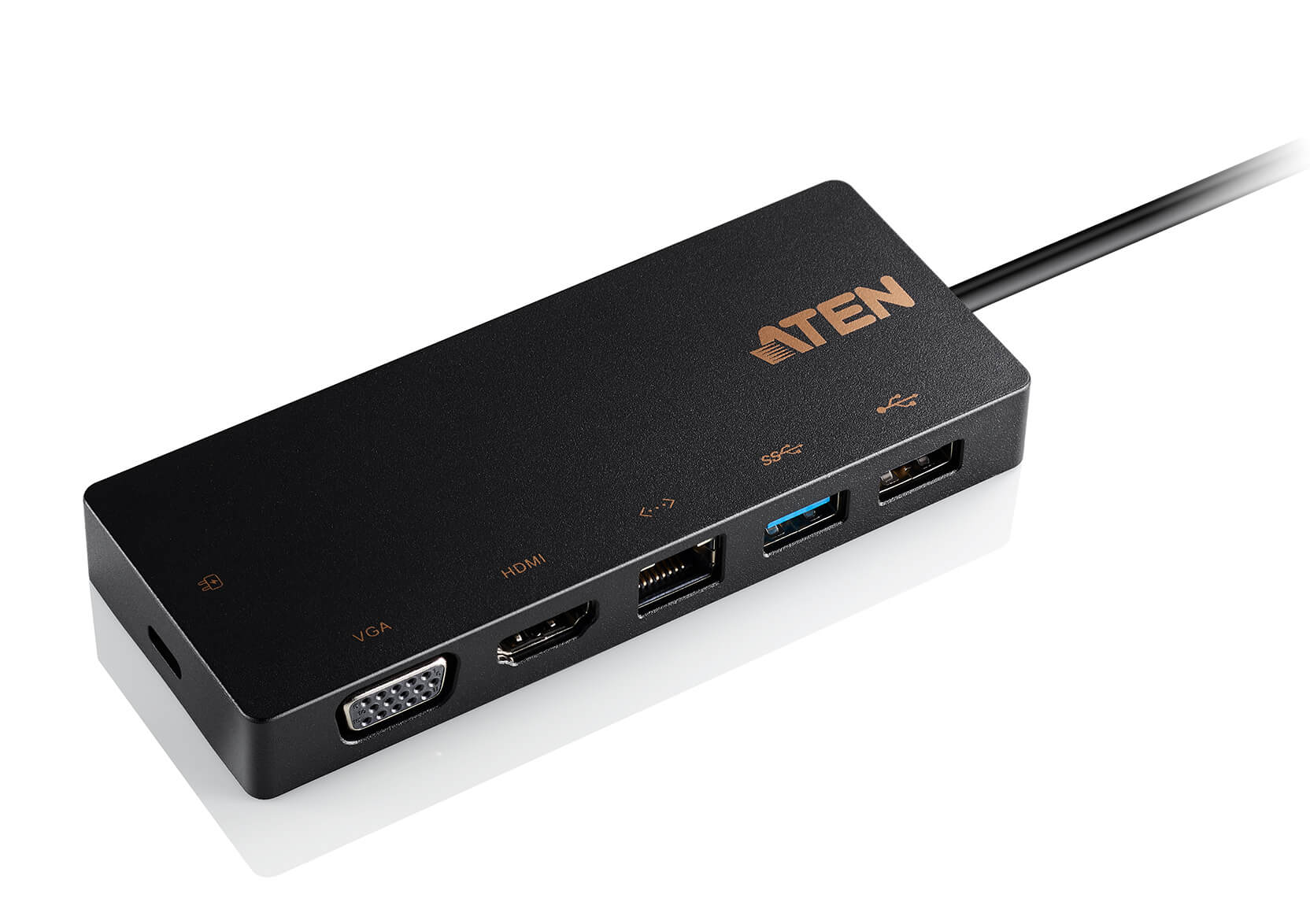 USB-C Dual-HDMI Mini Dock - TAA Compliant - UH3233, ATEN Docks and Switches