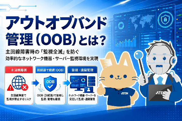 一アウトオブバンド管理（OOB）とは？