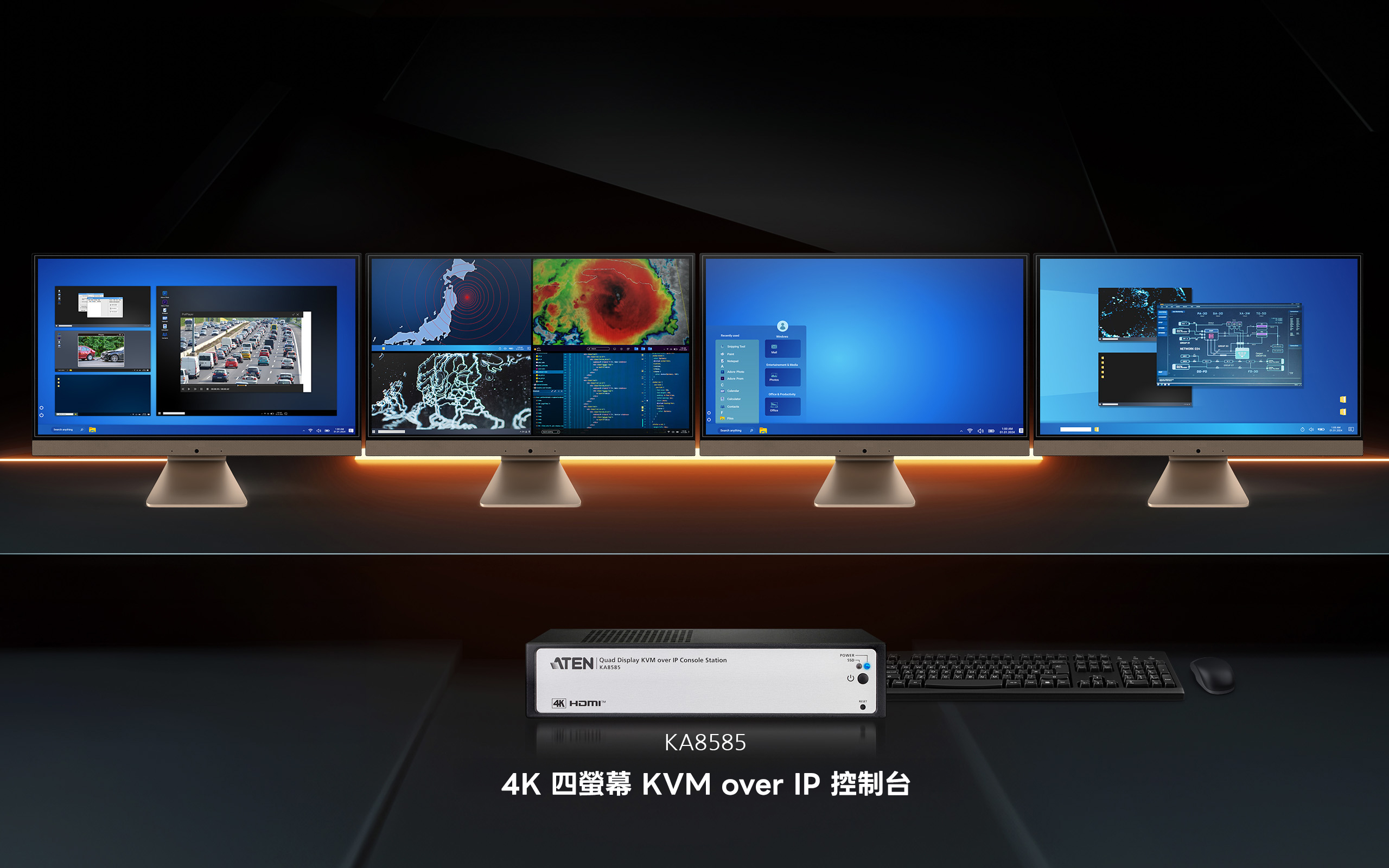 Console Station for Real-Time Monitoring
